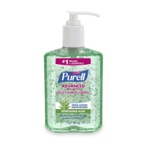 Purell Adv Aloe 8oz Pump (2 Pack)