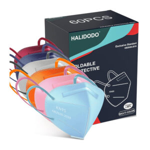 60 Packs Individually Wrapped KN95 Face